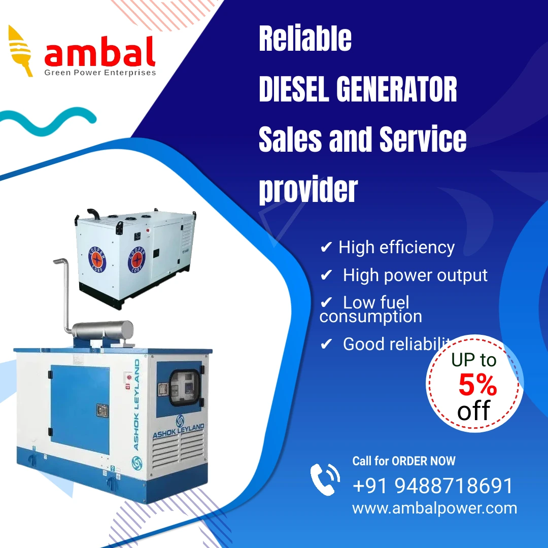 Reliable Power Solutions by Kirloskar Generators